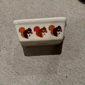 Vintage Squirrel Baking Dish